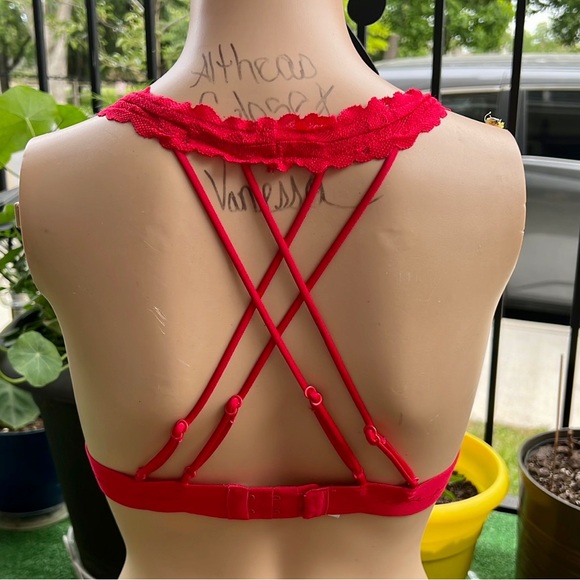 Pink V.S. Lace Bralette - Picture 4 of 14